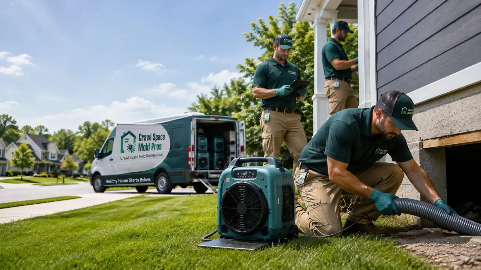 Crawl Space Mold Removal in Athens, PA